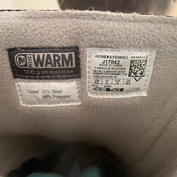 Merrell Womens Haven Tall Buckle Boot Size 8.5 - Picture 4 of 7